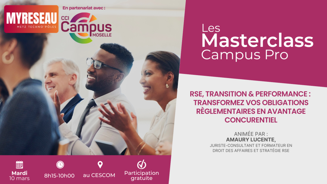 Masterclass Campus Pro | Rse, transition & performance 
