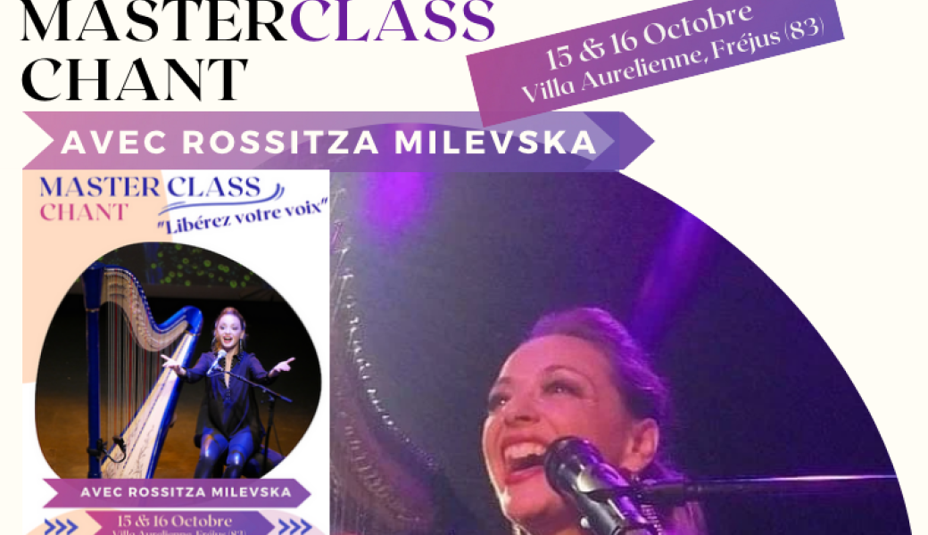Master class de chant avec Rossitza Milevska