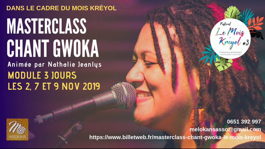 Masterclass Chant Gwoka - Le Mois Kréyol