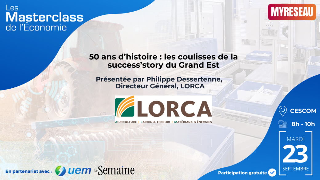 Masterclass de l'Économie | LORCA