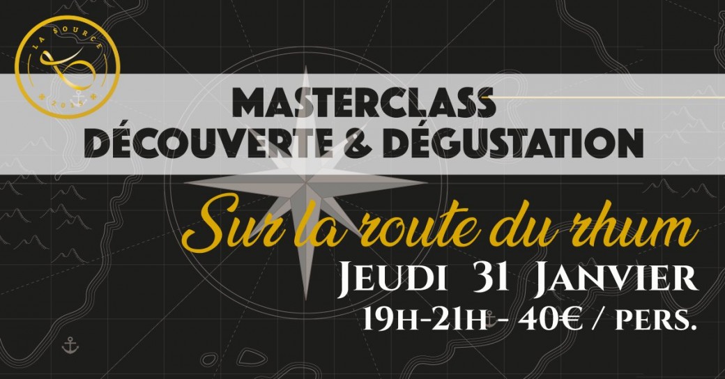Masterclass Dégustation Rhum