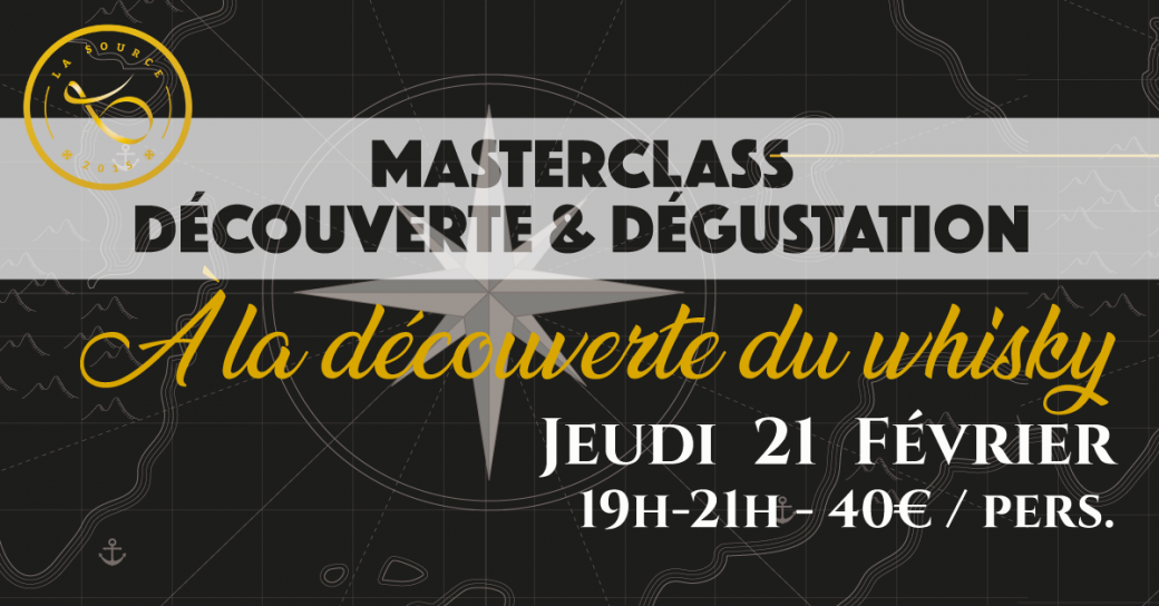 Masterclass Dégustation Whisky