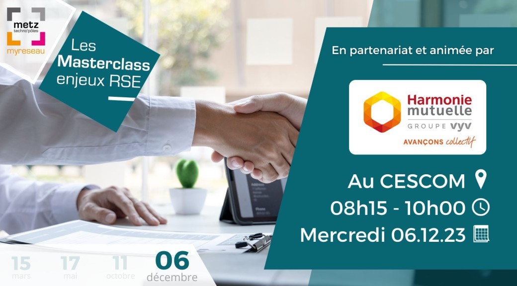 Masterclass Enjeux RSE