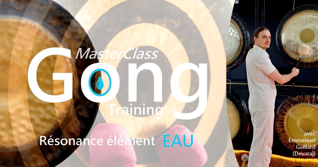 MASTERCLASS GONG YOGA ÉLÉMENT EAU