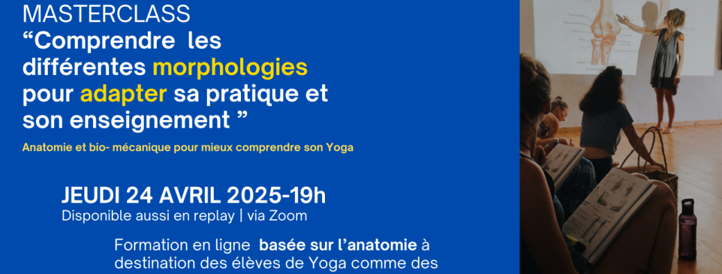 Masterclass "MORPHOLOGIE” 
