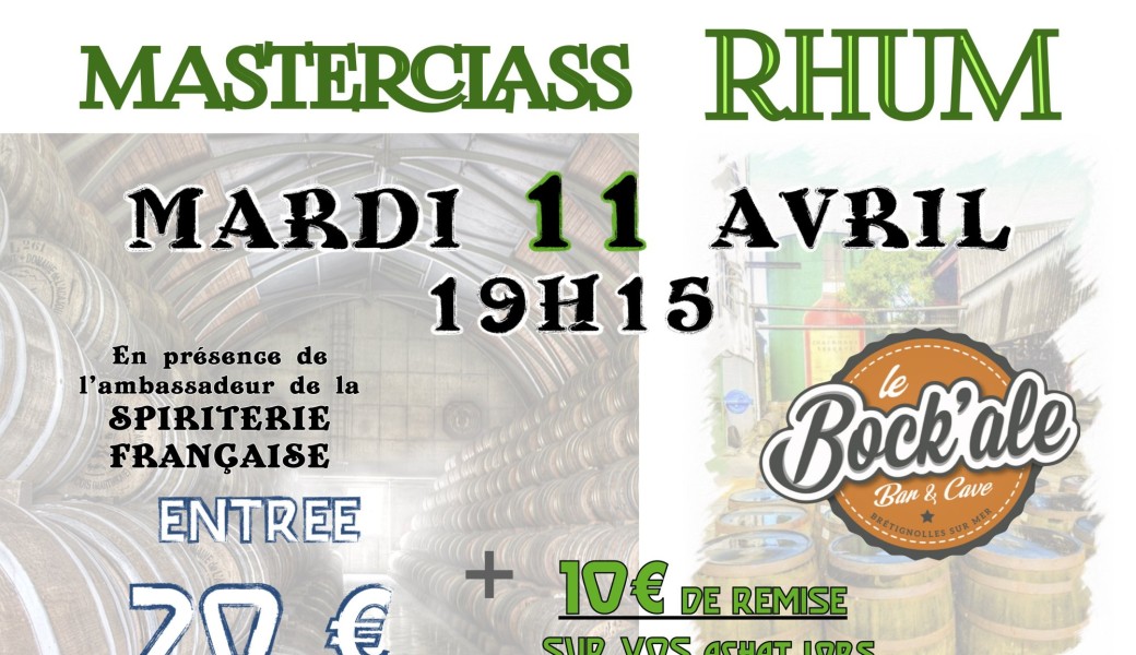 MASTERCLASS RHUM