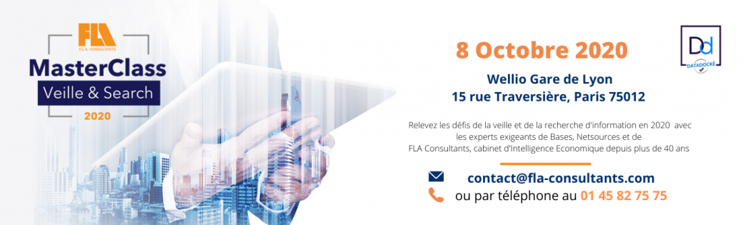 MasterClass Veille & Search 2020