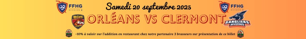 Match Amical Orléans vs Clermont-Ferrand