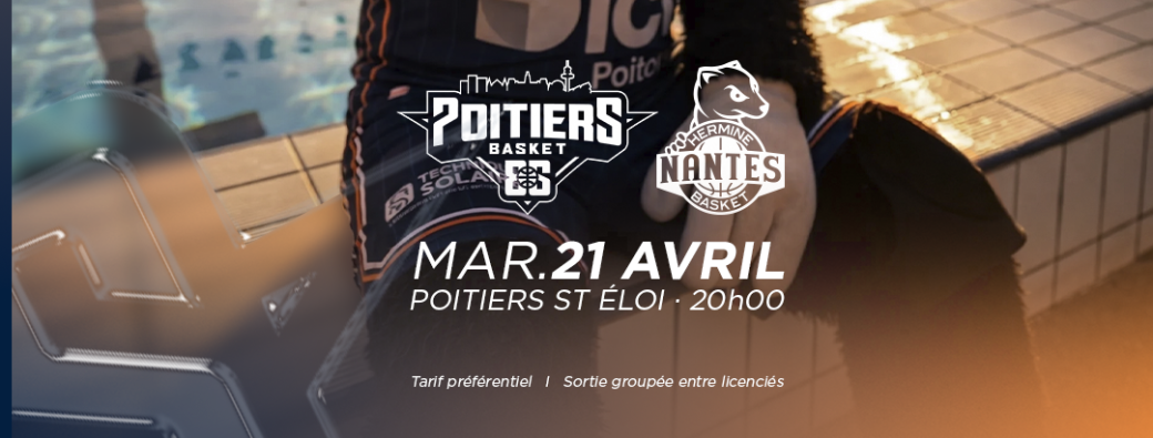 Match basket - PB86 VS Nantes