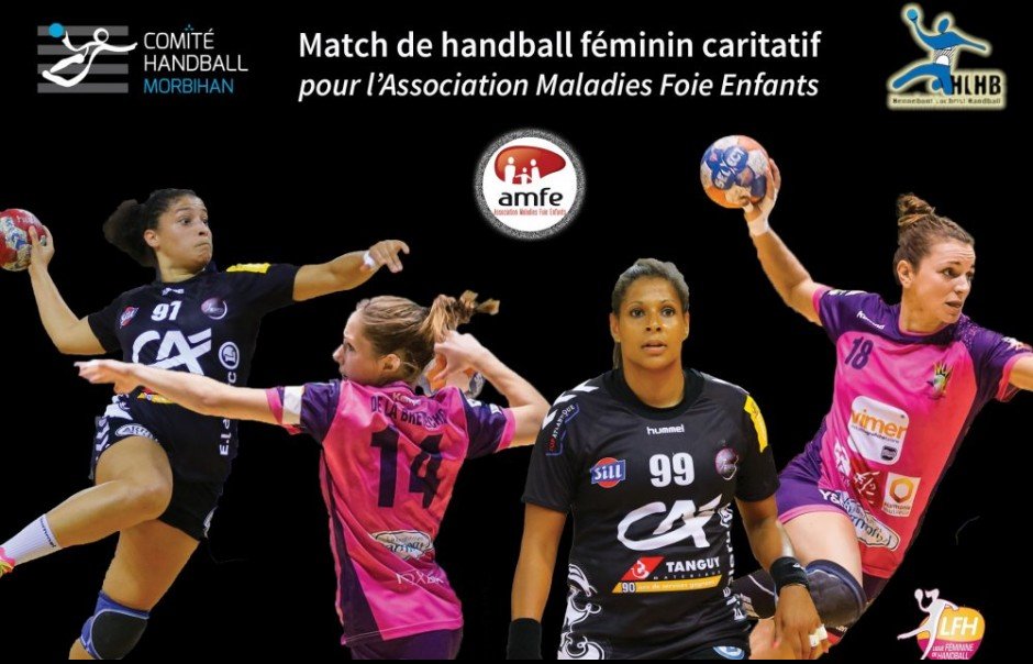 Match de gala caritatif Brest Bretagne HB (D2F) / Nantes Loire Atlantique HB (D1F)