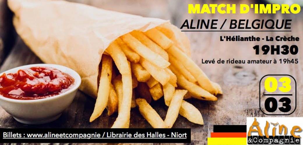 Match d'improvisation ALINE / BELGIQUE