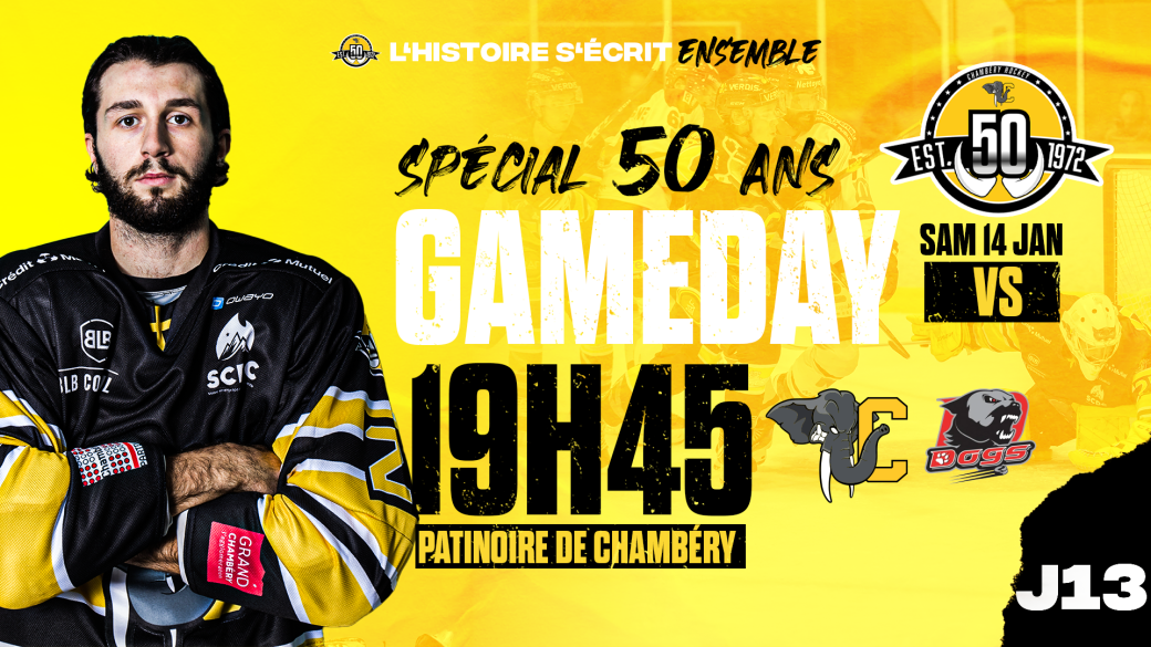 Match FFHG 1 D1 J13 - Chambéry Hockey VS Cholet