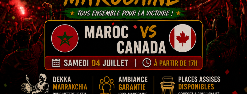 Match Maroc Canada