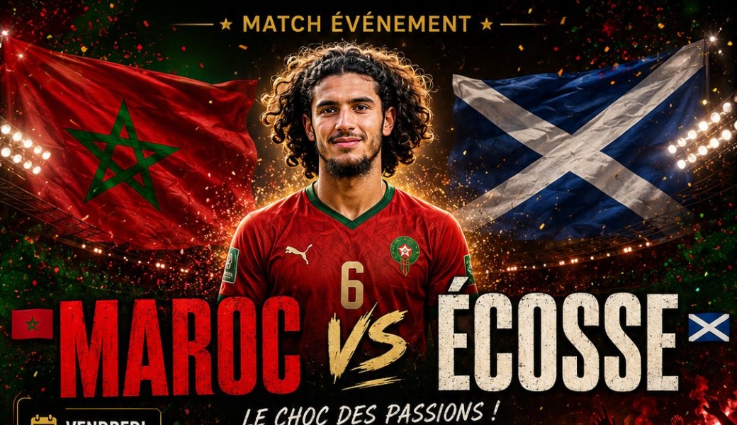 Match Maroc - Ecosse