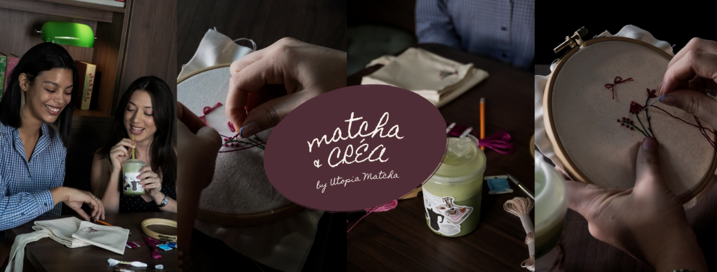 MATCHA & CRÉA #8 - ATELIER BRODERIE
