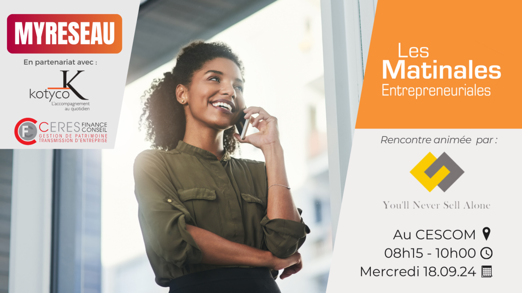 Matinale Entrepreneuriale | Prospection