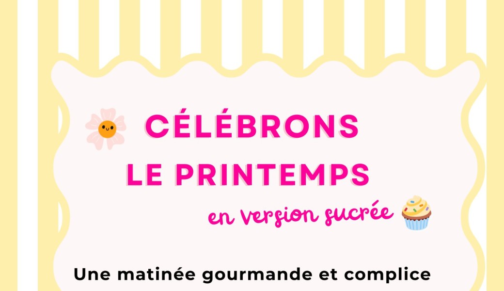 Matinée Cupcake Spécial Printemps – Parent/Enfant 