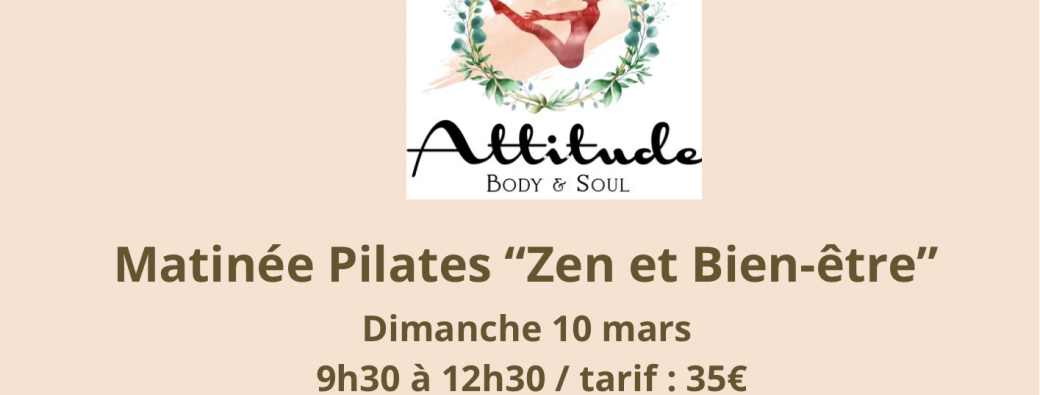 Matinée Pilates "Zen et Bien-être"