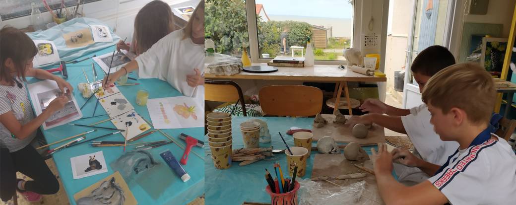 Matinées Ateliers Jeunes ATELIER-AM.ART à la Bernerie en Retz