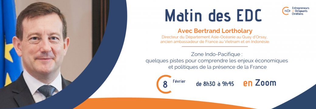 Matins des EDC avec Bertrand Lortholary