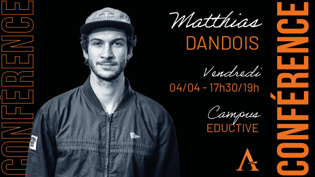 Matthias Dandois - Athlea conférence - Sport Professionnel & Entrepreneuriat