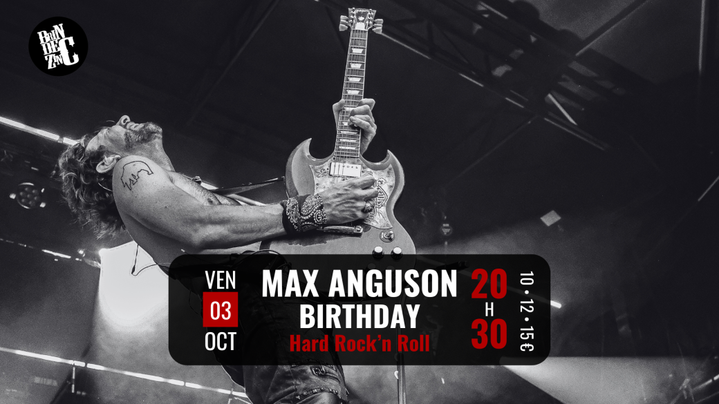 MAX ANGUSON Birthday (Hard Rock'n'Roll)