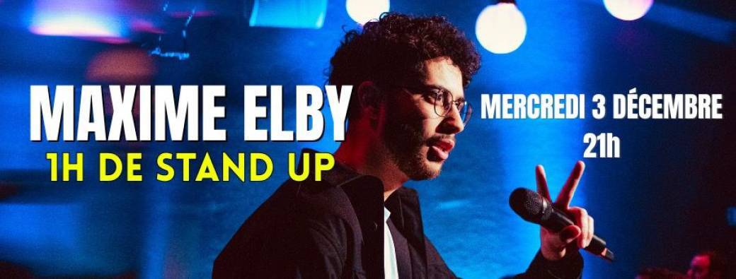 Maxime Elby en spectacle