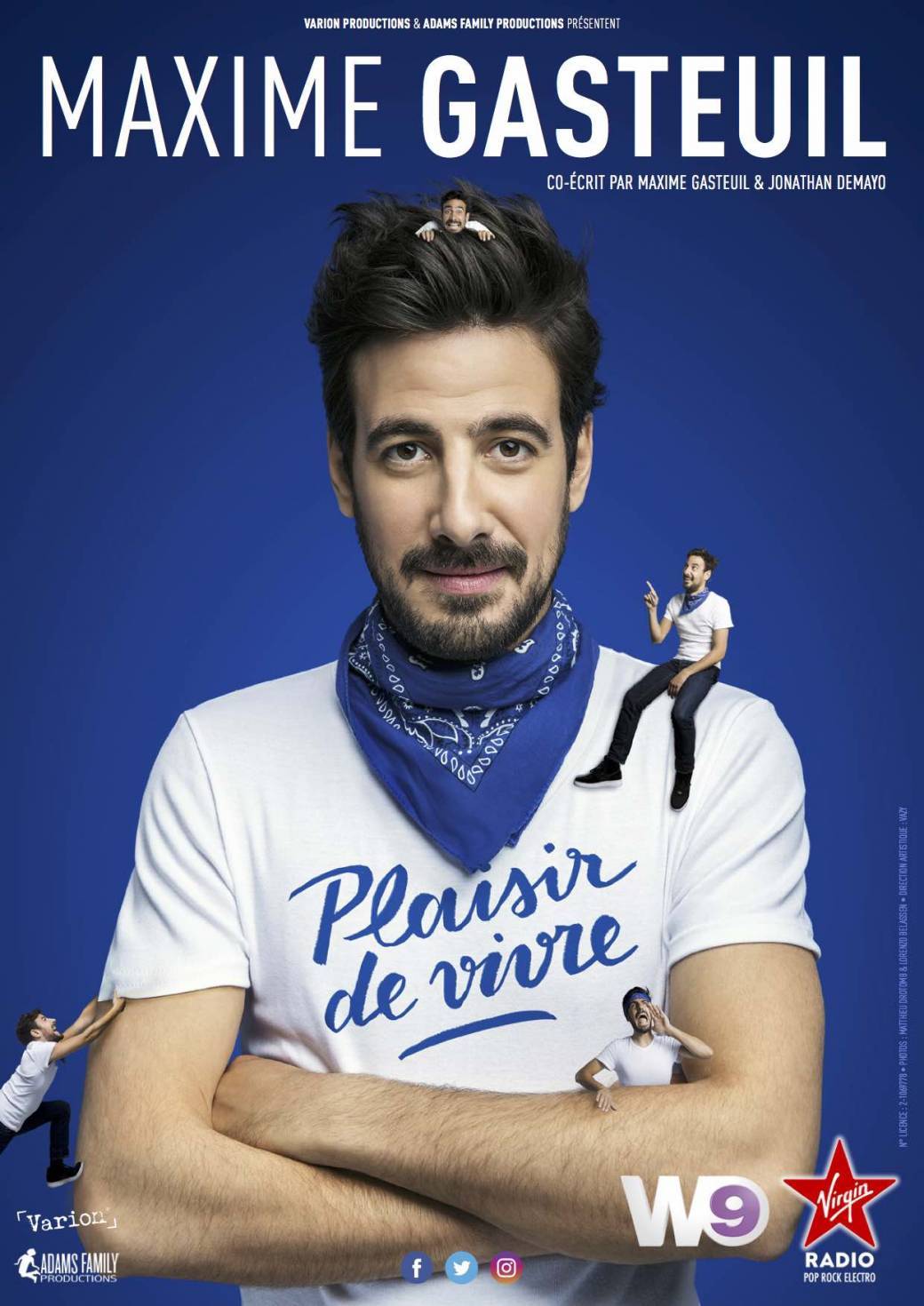 Maxime Gasteuil dans "Plaisir de vivre"