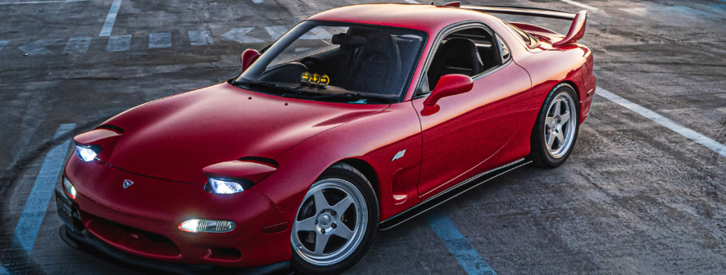 Mazda RX7 FD3S Rouge (1 passager)