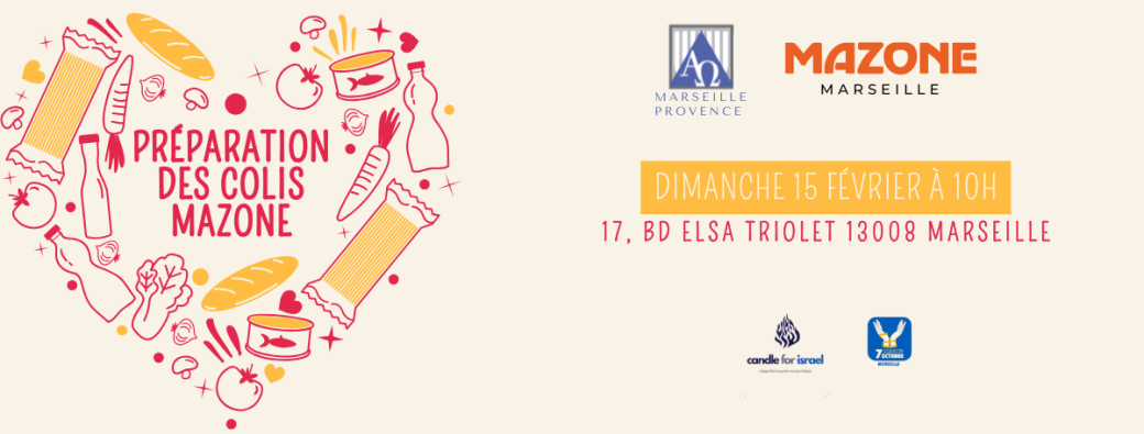 Préparation des colis Mazone