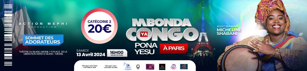 Mbonda ya congo pona yesu avec Maman Michéline Shabani