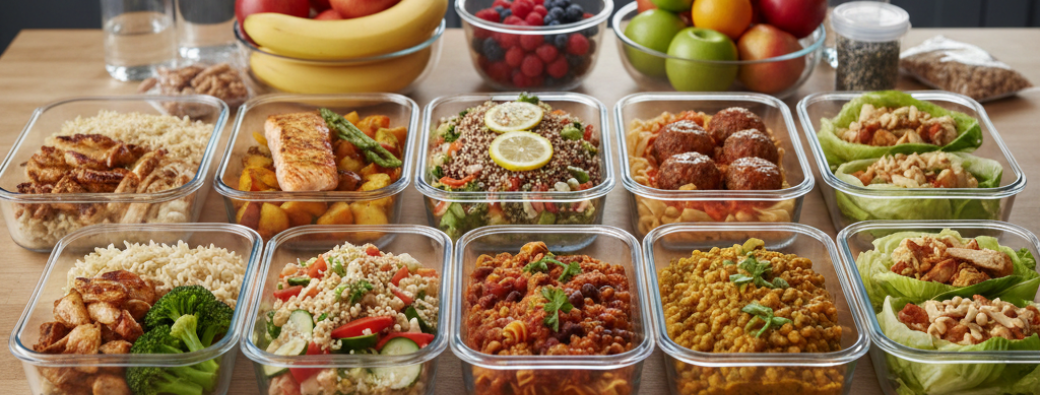 Meal prep de la semaine