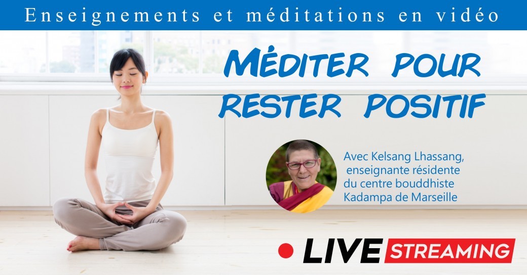 Méditer pour rester positif