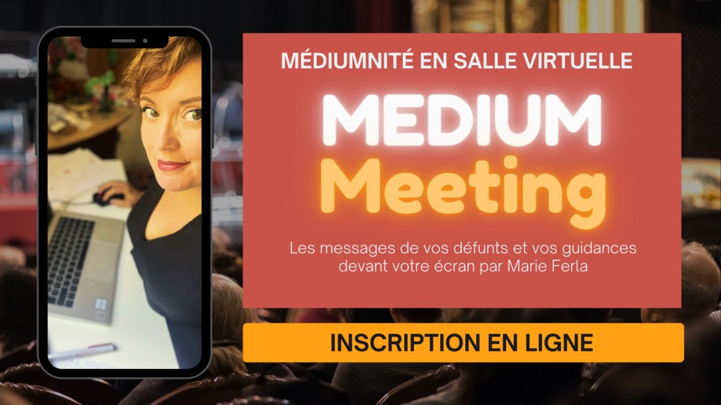 Medium Meeting mediumnité en salle de chez vous 