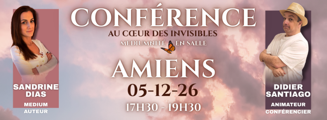 Médiumnité en Salle avec Sandrine Dias - Amiens