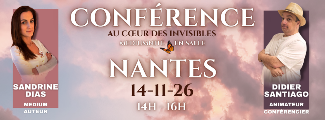 Médiumnité en Salle avec Sandrine Dias - Nantes
