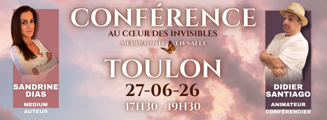 Médiumnité en Salle avec Sandrine Dias - Toulon