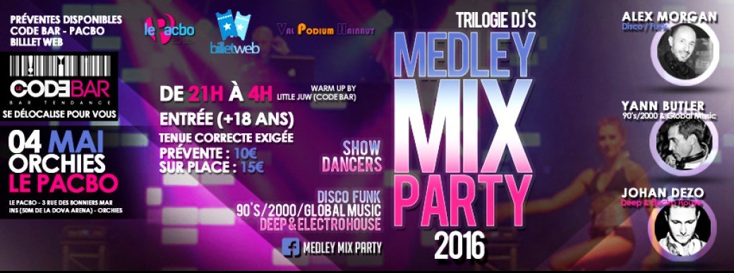 MEDLEY MIX PARTY 2016