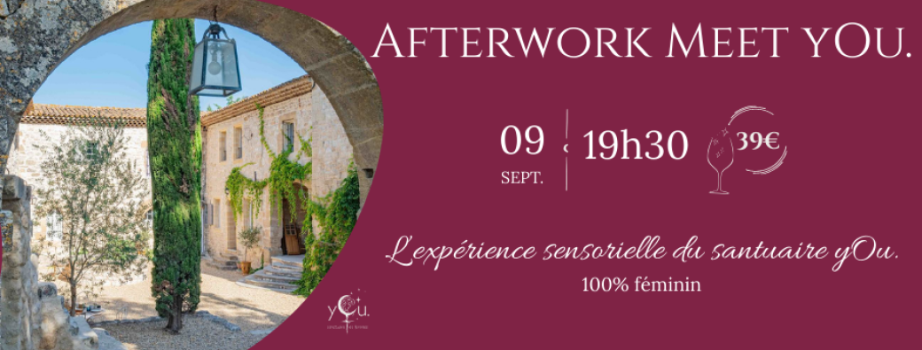 Meet yOu. Afterwork découverte du sanctuaire yOu.