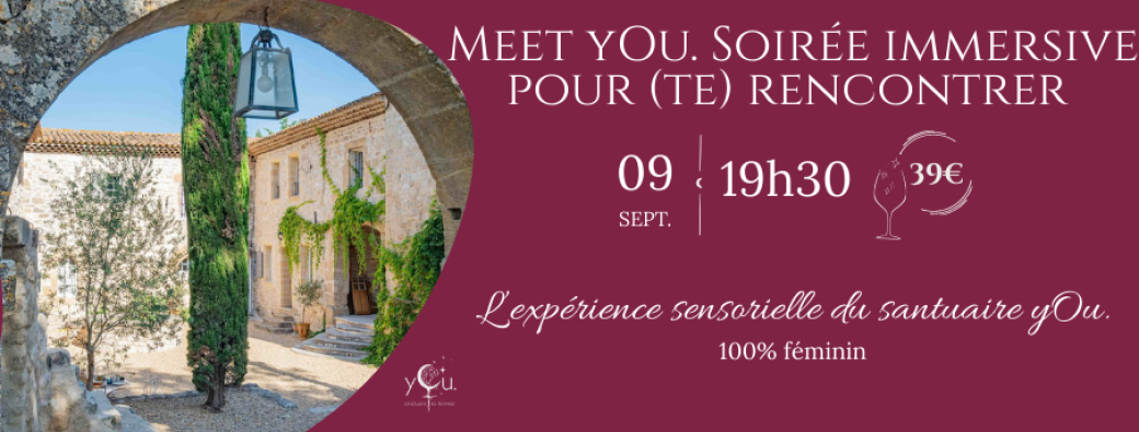 Meet yOu. Soirée immersive pour (te) rencontrer.