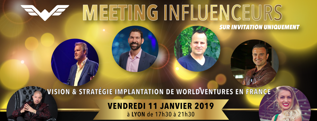 Meeting Influenceurs 2019 
