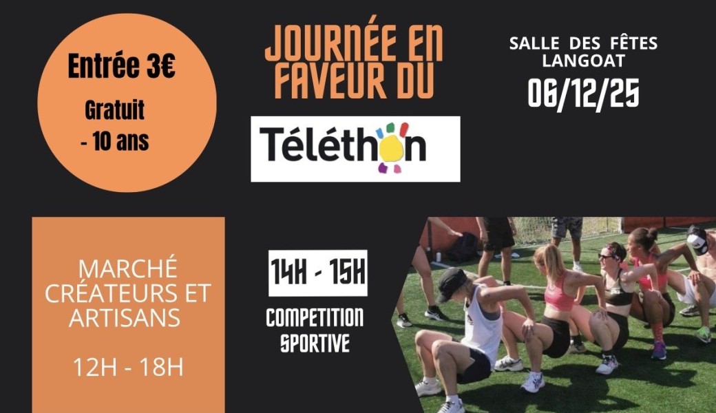 Mega fit fluo en faveur du telethon 