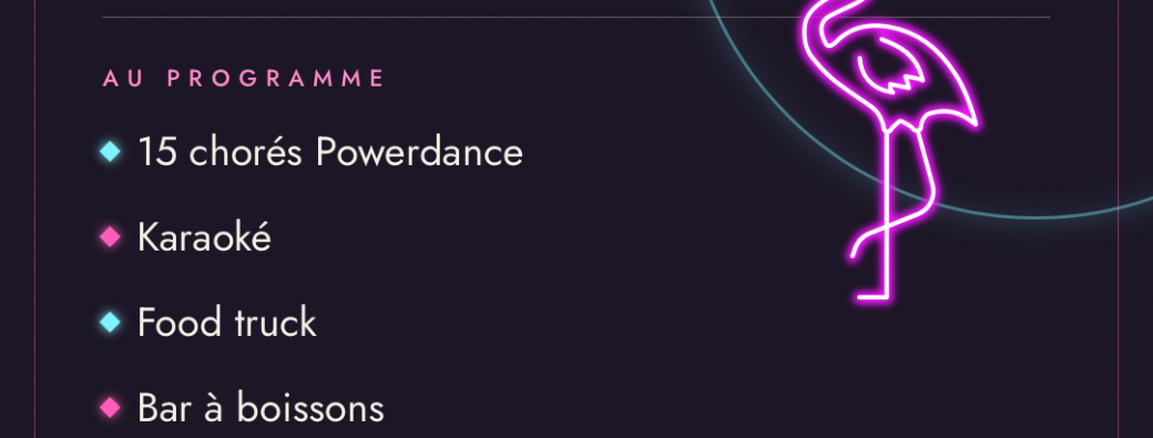 MEGAPOWERDANCE THÈME NEON 