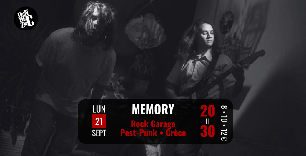 MEMORY (Rock Garage • Post-Punk • Grèce)