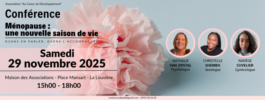 Ménopause : Une nouvelle saison de vie