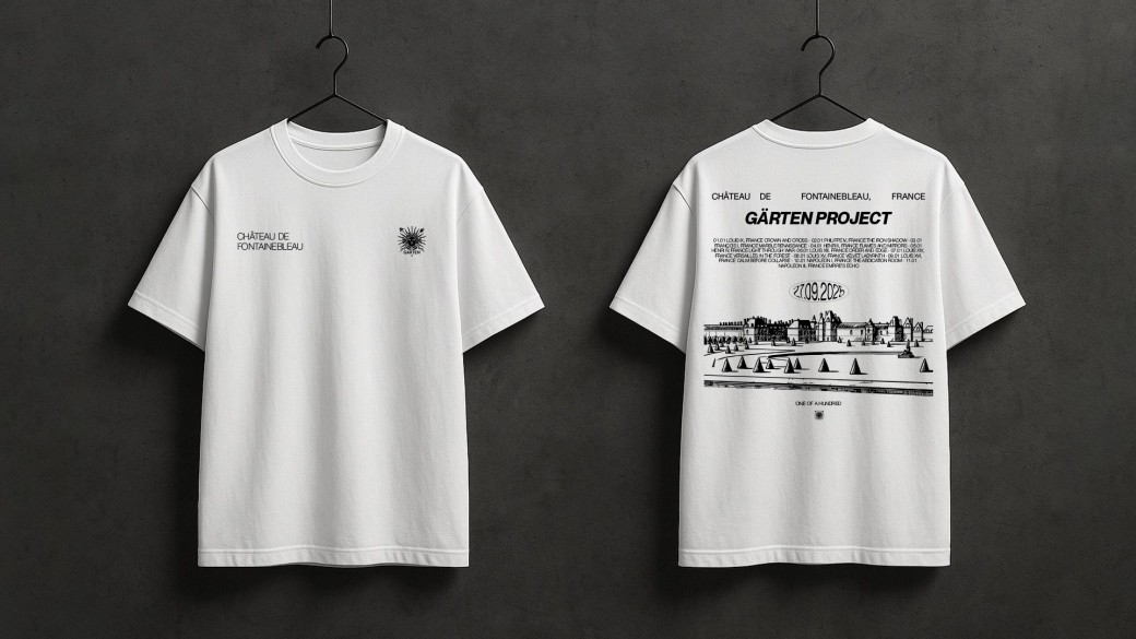[MERCH] Limited Edition T-Shirt - Château de Fontainebleau