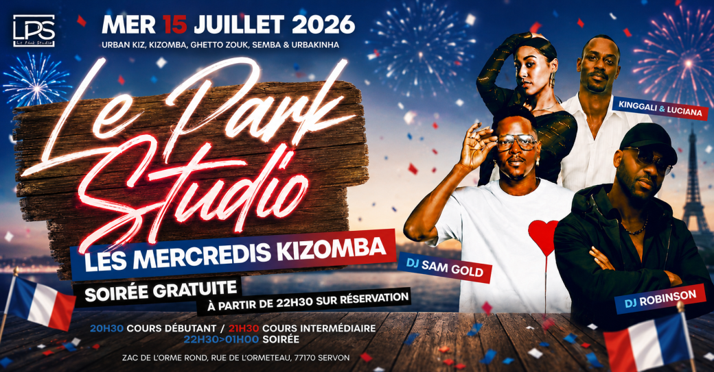 Mercredi 15 Juillet - Park Studio - Park Servon (77)