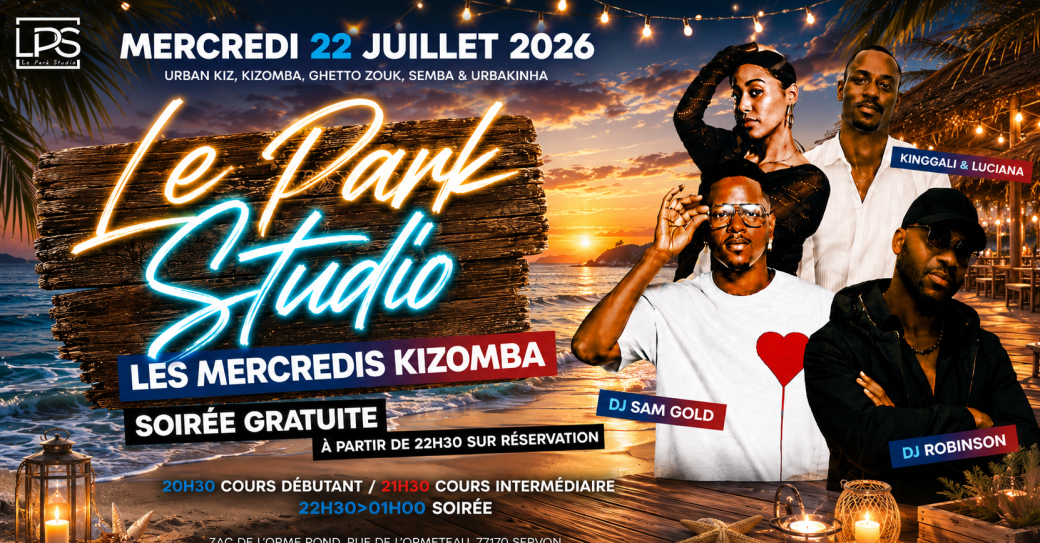 Mercredi 22 Juillet - Park Studio - Park Servon (77)