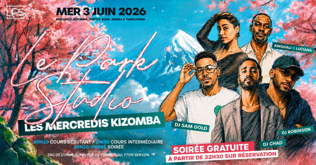 Mercredi 3 Juin - Park Studio - Park Servon (77) -  2 Salles