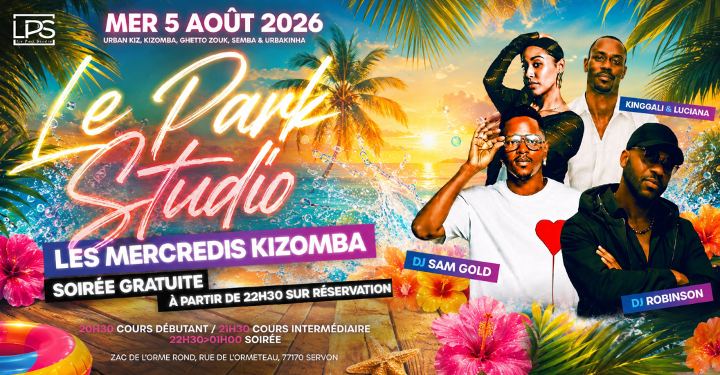 Mercredi 5 Août - Park Studio - Park Servon (77)